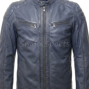 Vestes en cuir pour homme sur mesure avec logo personnalisé, design de votre choix, veste d'hiver tendance pour homme à bas prix - Product Image 3
