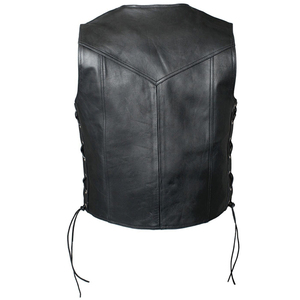 Gilet de motard en cuir PU OEM, vêtements de moto personnalisés, respirant pour l'hiver, pour clubs, équipes et marques de vente au détail - Product Image 2