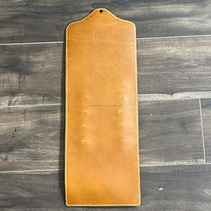 Nuevo Soporte de Pared para Pañuelos de Cuero Repujado Artesanal, Diseño Floral Occidental, Organizador de Pañuelos con Múltiples Anillos - Product Image 6