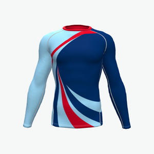 Tenue de compression personnalisée imprimée par sublimation pour entraînement MMA, Jiu Jitsu et sports de combat - Product Image 1