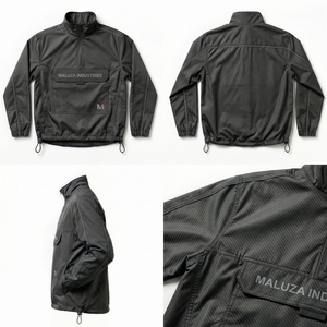 Veste coupe-vent unisexe OEM à capuche, résistante à l'eau, style streetwear, hiver, logo personnalisé sur le devant, qualité supérieure pour l'extérieur - Product Image 6