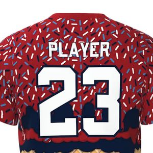Maillot de baseball noir personnalisé pour homme, manches courtes, performance, sport d'équipe, léger, uniforme d'entraînement athlétique - Product Image 4