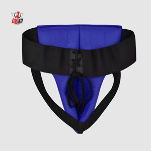 OMIKA INTERNATIONAL Protège-entrejambe de boxe professionnel unisexe - Protection en cuir résistant aux chocs pour MMA, mousse haute densité, logo personnalisé - Product Image 3
