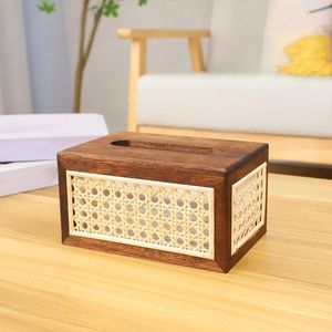 Custom Size Wooden Tissue <b>Box</b> Cover for Luxury Hotel and Restaurant Supply - Product Image 5