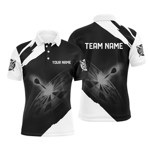 Camiseta de Manga Corta con Cuello Sublimado, Logotipo de Calidad, Poliéster Liso, Personalizada para Hombre, Camiseta Polo, Camiseta de Golf - Product Image 6