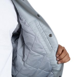 Chaquetas Varsity de Satén Estilo Bomber, Transpirables, de Invierno, con Mangas de Cuero, Personalizadas, para Hombre, en Oferta - Product Image 2