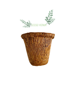 Maceta biodegradable de fibra de coco - Macetas ecológicas de tamaño personalizado para plantas y flores de Eco2go Vietnam - Product Image 1