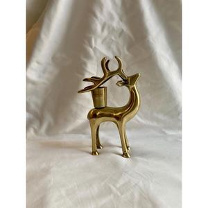 Table Decor Black Deer Shape <b>Candle</b> Stand for Christmas Home Decoration <b>Tapered</b> <b>Candle</b> Holder Handmade Eco Friendly - Product Image 5