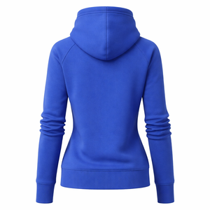 Sudadera con Capucha y Cierre de Cremallera Personalizada al por Mayor para Mujer - Suministro Directo de Fábrica - Product Image 2
