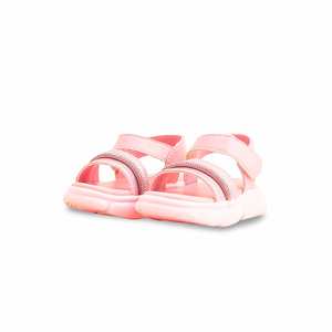 Sandales décontractées à talon rose pour filles KD9903 - Product Image 3