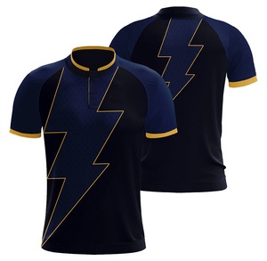 Maillot de football unisexe en gros, dernier design, anti-plis, manches courtes, personnalisable avec nom et logo d'équipe, 100 % polyester, haute qualité - Product Image 1