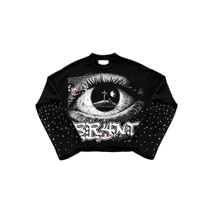 Camisetas Cortas Personalizadas de Lujo Vintage con Pedrería, de Alta Calidad, con Lavado Ácido y Estilo Desgastado, para Hombre - Product Image 2