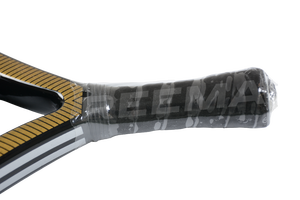 Raqueta de Pádel de Fibra de Carbono 9K con Cubierta de Espuma EVA, Ligera, Absorción de Impactos, Raqueta Deportiva para Diversión Activa - Product Image 4