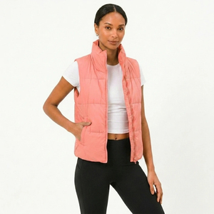 Chaleco Acolchado Premium sin Mangas para Mujer, con Aislamiento Suave para Actividades al Aire Libre, Viajes, Moda Casual - Product Image 6