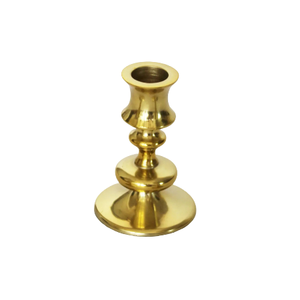 High Quality Brass Vintage <b>Small</b> Candle Holder With Polish Finished For Home Decoration <b>Metal</b> Candle Holder For <b>Table</b> Top Decor - Product Image 6