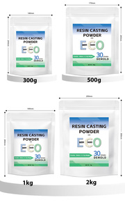 Factory environmentally friendly water-based resin <b>casting</b> <b>powder</b> non-toxic quick-release suitable for resin DIY sculpture molds - Product Image 5