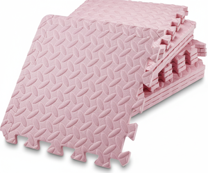 Fábrica de Vietnam OEM ODM al por mayor patrón de hoja EVA tapete de juego entrelazado para gimnasio en casa, Alfombra de bebé. Respetuoso con el medio ambiente inodoro antideslizante - Product Image 1