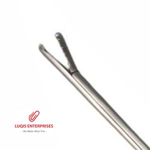 Pinces à septum de style Tebbetts, angulées, dentelées, en carbure de tungstène, instrument chirurgical ORL pour rhinoplastie, en acier inoxydable - Product Image 2