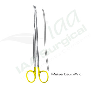 Ciseaux chirurgicaux Metzenbaum-Fino - Instruments chirurgicaux de précision en acier inoxydable de classe I pour la dissection de tissus délicats - Product Image 1