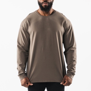 T-shirt de sport décontracté à manches longues pour homme, coupe ample, haute qualité, idéal pour l'entraînement et la course à pied – Nouvelle collection en promotion - Product Image 6