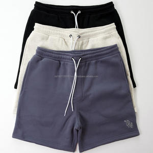 กางเกงขาสั้นผู้ชาย Essenti SS26 ขายส่ง และกางเกงขาสั้นเทอร์รี่สีโอ๊ตมีลอ่อนและสีโอ๊ตมีลเข้ม และกางเกงขาสั้นผ้าฝ้ายยืดสำหรับฤดูร้อน ขายส่งจำนวนมาก - Product Image 2