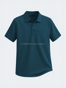 Polos de Alta Calidad para Hombre, Logotipo Personalizado, Nueva Moda, 100% Poliéster, Ropa Deportiva de Punto, Suministro ODM - Product Image 3