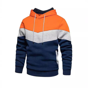 Wholesale High Quality Heavyweight Cotton Fleece Pullover <b>Hoodies</b> Pocket Custom Embroidery Breathable Quick Dry Men's Winter - Product Image 2