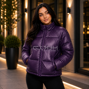 Cosh International Women's Winter Puffer Jacket Waterproof Warm Quilted Long Sleeve Stylish <b>Bubble</b> <b>Coat</b> - Product Image 3