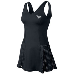 Vestido de Tenis Negro para Mujer con Panel de Malla, Sin Mangas, Vestido Deportivo para Golf, Secado Rápido, Ropa Deportiva, Novedad 2026 - Product Image 1