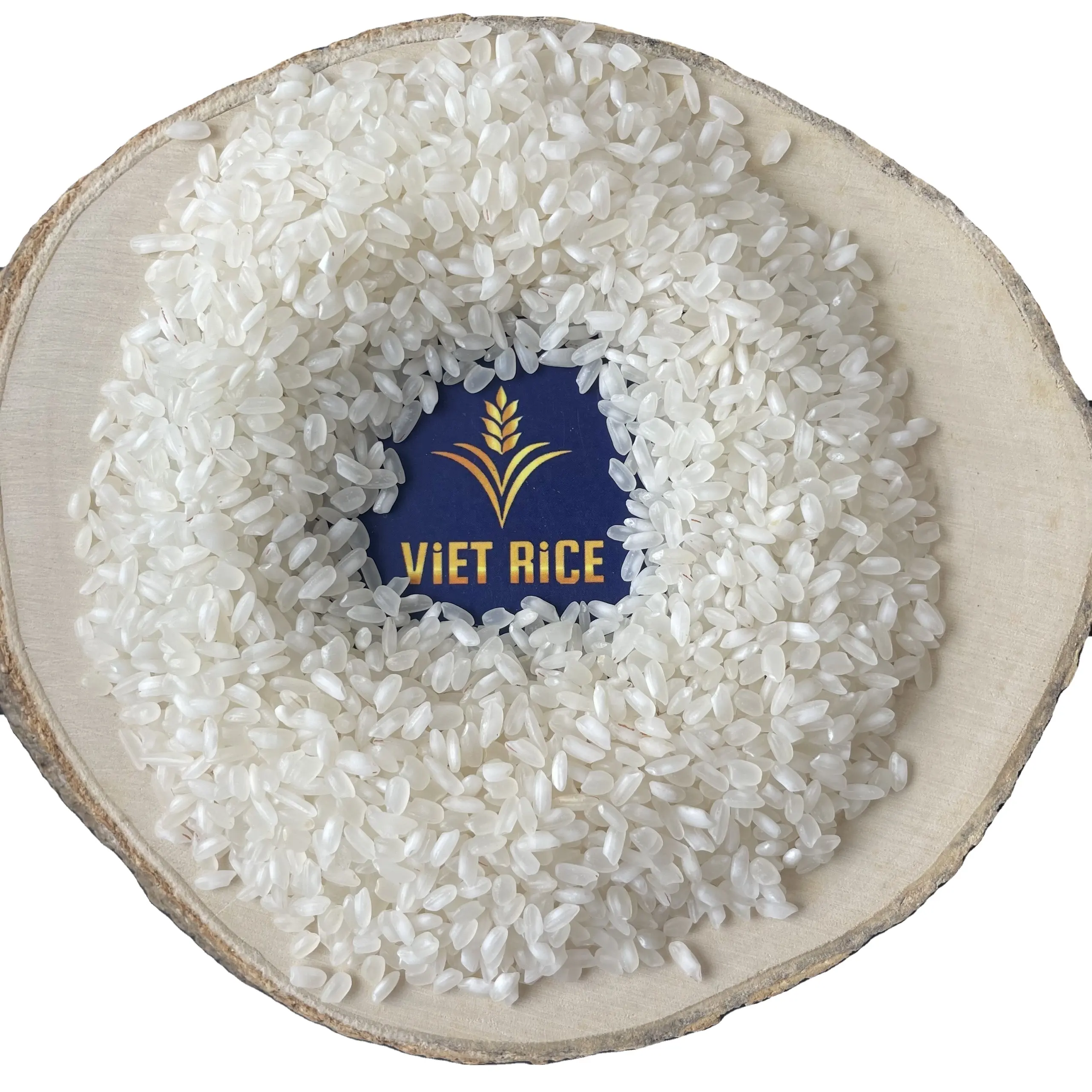 CALROSE RIZ - אורז לבן גרגר קצר 5% שבור מסופק מ-VietRice - יצרן ויצואן אורז מוביל מווייטנאם