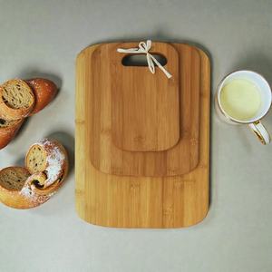 Bamboo Cutting <b>Board</b> Set of 3 Wooden Chopping <b>Boards</b> Kitchen Food Prep <b>Boards</b> Eco Friendly Wood Cutting <b>Boards</b> With Handle - Product Image 2