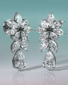 Diamant de laboratoire Marquise de haute qualité, or jaune/rose/blanc 14/18 carats, certifié IGI, design fantaisie pour la vie quotidienne, mariage, fête - Product Image 3