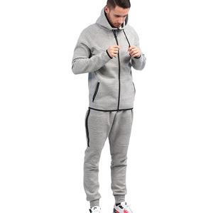 Nuevo Diseño, Sudadera con Capucha y Logotipo Personalizado, 100% Algodón, Chándal para Hombre con Lavado Ácido, Ropa Deportiva, Pantalones Deportivos para Gimnasio, Correr, Tallas Grandes - Product Image 1