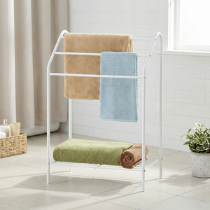 Moderno Toallero de Hierro Fundido con Calefactor para Almacenamiento Doméstico, Mueble de Baño, Estilo Industrial, Venta al por Mayor en Shopee/Ebay - Product Image 1