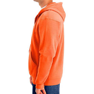 Sweat-shirts à capuche personnalisés pour hommes, avec effet délavé et broderie, pour les marques de streetwear américaines. - Product Image 2