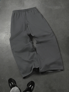 Pantalones de Pierna Ancha Rectos y Elásticos con Bolsillos, Cintura Media, Holgados, Largos, de Lona Ligera, Casuales y Transpirables para Hombre - Product Image 3