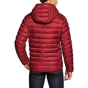 Luxury Quality Men's Custom Windbreaker Puffer Down Jackets With Hood Crop <b>Top</b> Puffer Jacket Men Custom Logo Jacket - Product Image 2