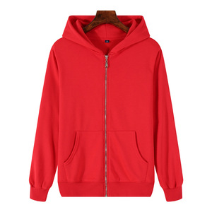 เสื้อฮู้ดซิปแบบสบายๆ สำหรับฤดูหนาว ยูนิเซ็กซ์ คุณภาพสูง ผ้าฟลีซ มีกระเป๋า  โลโก้สั่งทำได้ ระบายอากาศดี เป็นมิตรกับสิ่งแวดล้อม เสื้อฮู้ดสั่งทำพิเศษ - Product Image 4