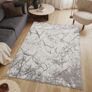 Geometrix GC_DIM1007 Grigio 5 piedi 3 pollici X 7 piedi 3 pollici Set di Tappeti - Product Image 2