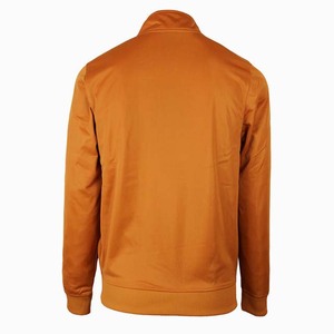 Survêtement orange pour homme, fermeture éclair intégrale, col montant, coupe décontractée, polyester, vêtement d'automne avec poches latérales - Product Image 5