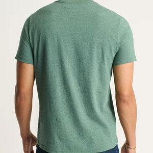 Camiseta Extra Grande para Hombre con Logotipo Impreso Personalizado, 100% Algodón, Tela de Lona de 280 g/m², Ecológica, Transpirable, Estilo Hip Hop, Holgada - Product Image 2