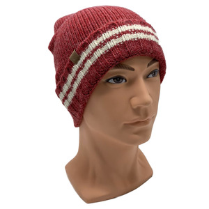 Bonnet en tricot unisexe de couleur unie, 100% acrylique, bonnet d'hiver décontracté et chaud pour adultes, circonférence de la tête 56-58 cm, bonnets - Product Image 2