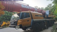 Grue sur camion d'occasion QY100K QY100K-II 100 tonnes, moteur diesel Weichai, vérins MOOG, pompe Li-yuan, système de moteur hydraulique, modèle 2016
