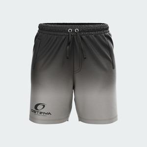 Shorts de sport pour hommes sur mesure 2026, couleur unie, avec poches avant, logo personnalisé, en toile respirante à séchage rapide, avec cordon de serrage - Product Image 5