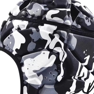 Meilleurs casques de football américain rembourrés à coque souple, ajustables pour adultes et jeunes, avec protection de la tête et fermeture auto-agrippante - Product Image 3