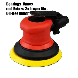 Random Orbital Sanders 12,000RPM 5" Disc 5mm Orbital Diameter Rotary Vane Motor 1 Year Warranty for Car Air Sander OBS-101-<b>PS</b>-5 - Product Image 1