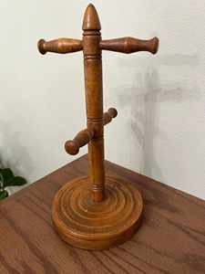 Sturdy Wooden <b>Mug</b> <b>Tree</b> Holder Thick Base for Home Storage Cabinets Food Cabinets Countertops Tabletop Organization Rubber Holder - Product Image 2