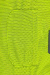 Chemises polo réfléchissantes, chemises de travail réfléchissantes, t-shirts de sécurité haute visibilité pour hommes, manches courtes haute visibilité - Product Image 4