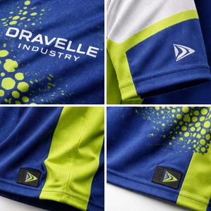 Custom Pickleball Team Jersey Royal Blue <b>Lime</b> Moisture Wicking Sports Shirt Athletic Jersey - Product Image 5
