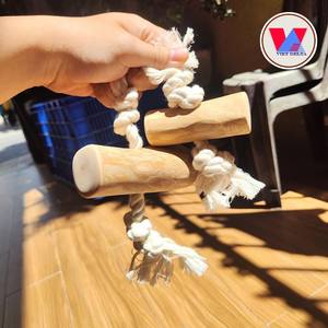 Jouet à mâcher pour chien en bois de café, durable, sans produits chimiques, sûr, bâton à mâcher pour animaux de compagnie, fabricant Vietnam - Product Image 6